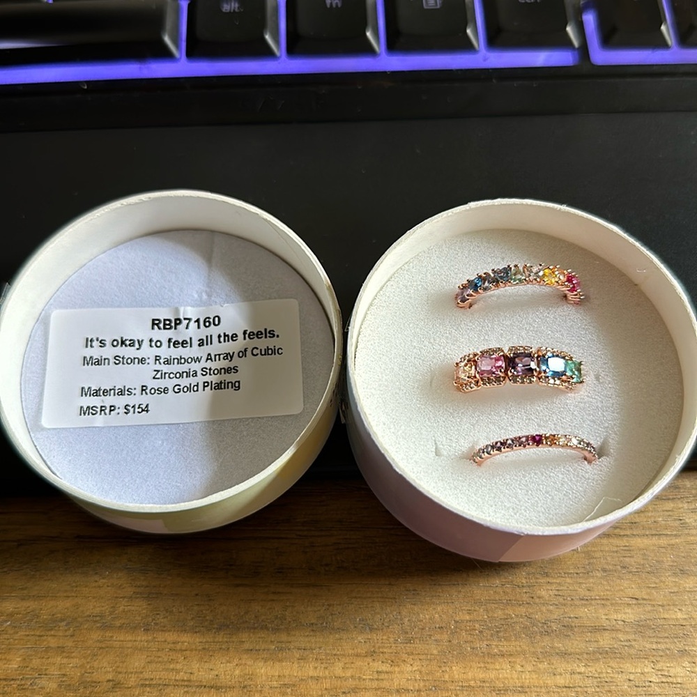 BP size 8 rings